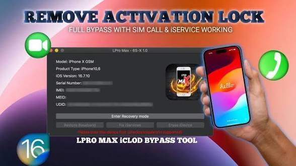 Lpro Max hello bypass iPads till 2017 instant activation ( Check description Models )